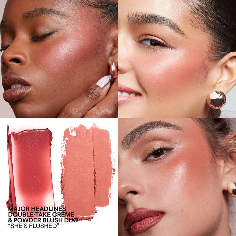 PATRICK TA MAJOR HEADLINES - DOUBLE-TAKE CREAM + POWDER BLUSH DUO