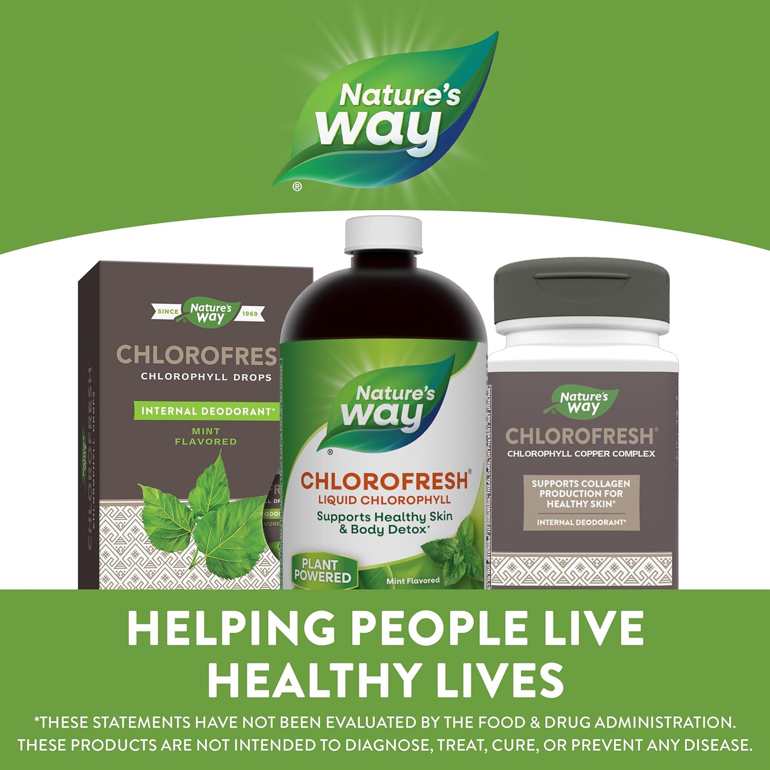 Nature's Way Chlorofresh Liquid Mint Flavored Internal Deodorant