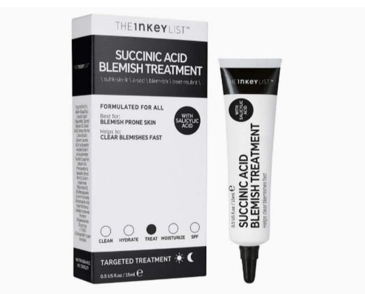 inkey list succinic acid blemish treatment