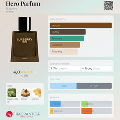 Burberry Hero Eau de Parfum 100 ml