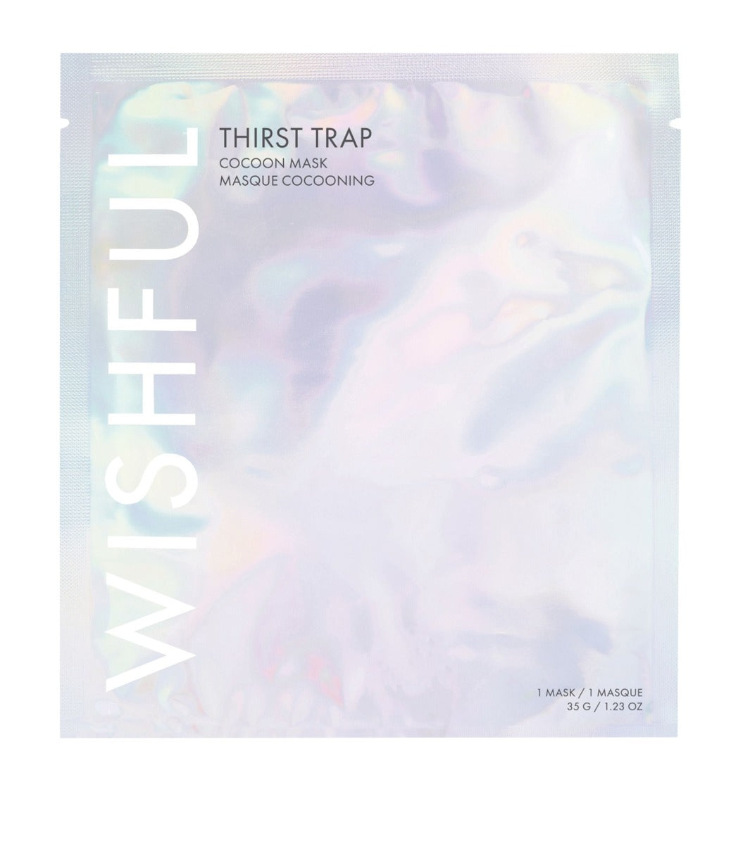 قناع ورقي مهدئ من هدى بيوتي ثيرست تراب بالورد والصبار