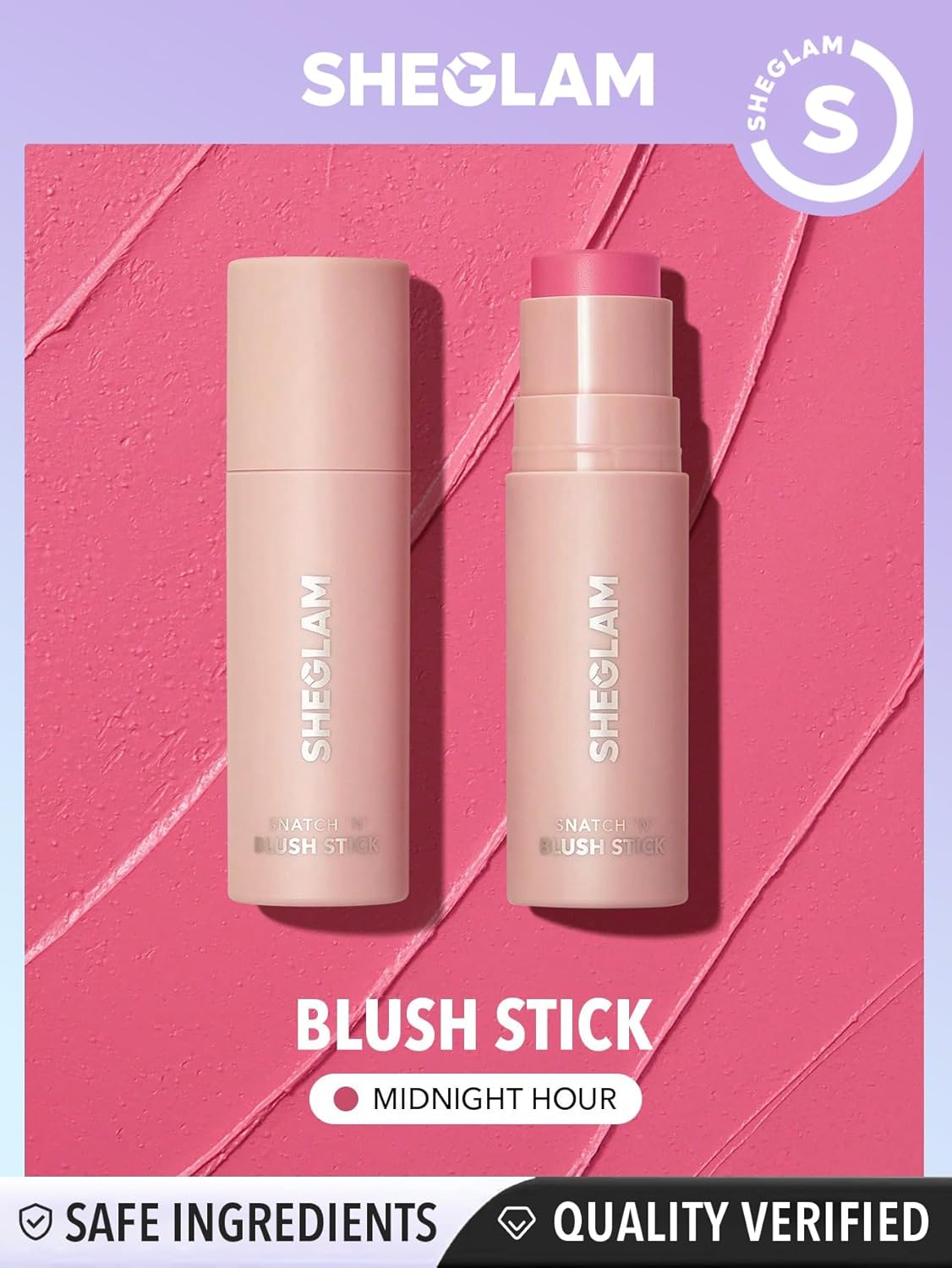 SHEGLAM Snatch N Cream Blush Stick