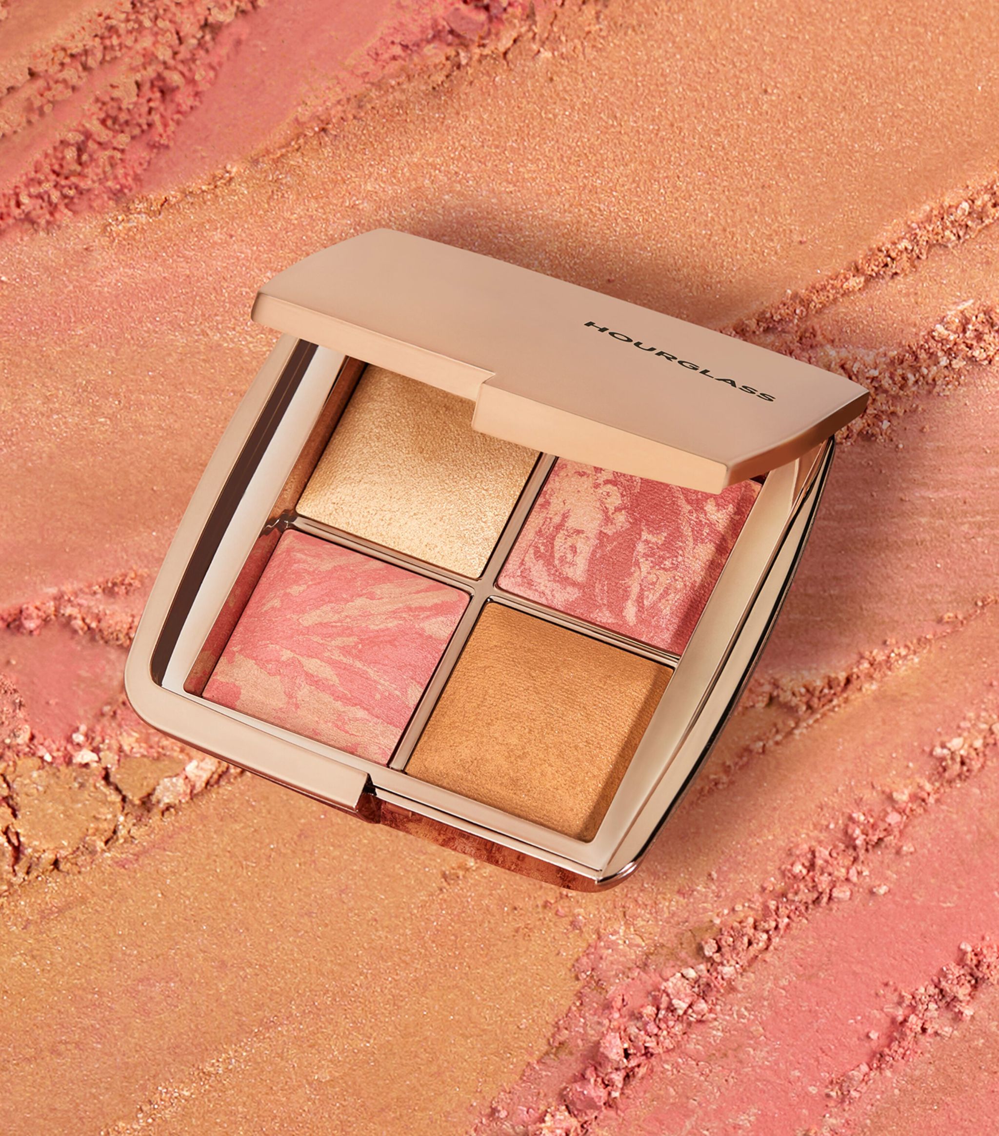 HOURGLASS AMBIENT LIGHTING PALETTE - GOLDEN ROSE EDIT