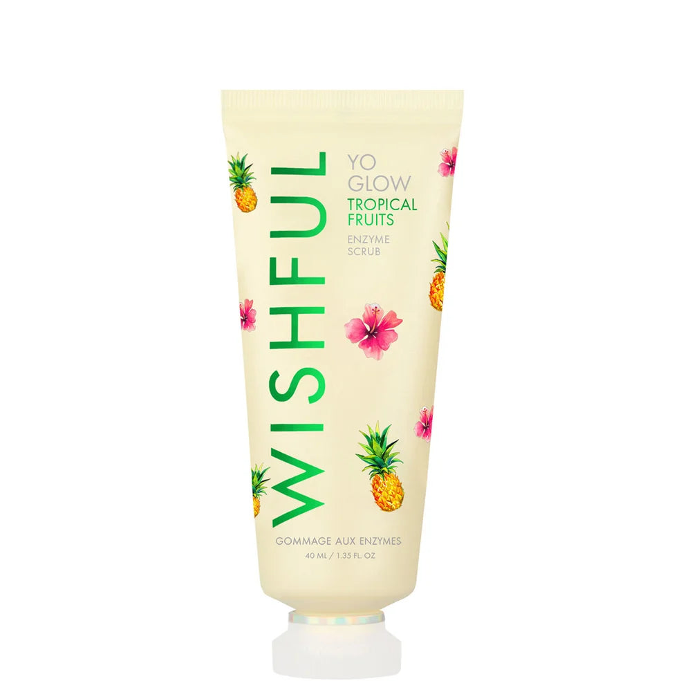 Wishful Yo Glow Enzyme Scrub Tropical Fruits