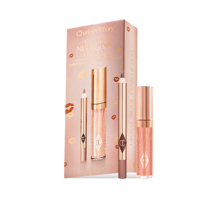 Charlotte Tilbury GLOSSY LIP DUO NUDE PINK