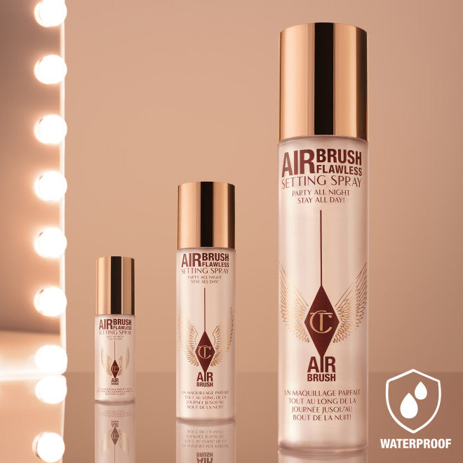 Charlotte Tilbury AIRBRUSH FLAWLESS MINI SETTING SPRAY KIT (sold speparetly)