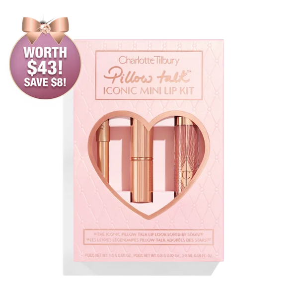 charlottetilbury PILLOW TALK ICONIC MINI LIP KIT LIMITED EDITION KIT