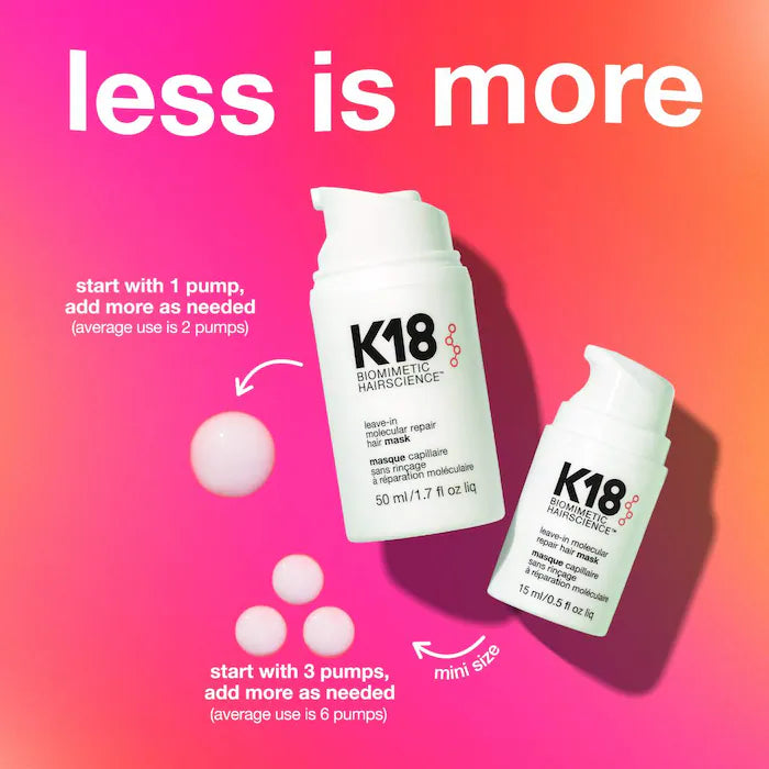 K18 Leave-In Molecular Repair Hair Mask