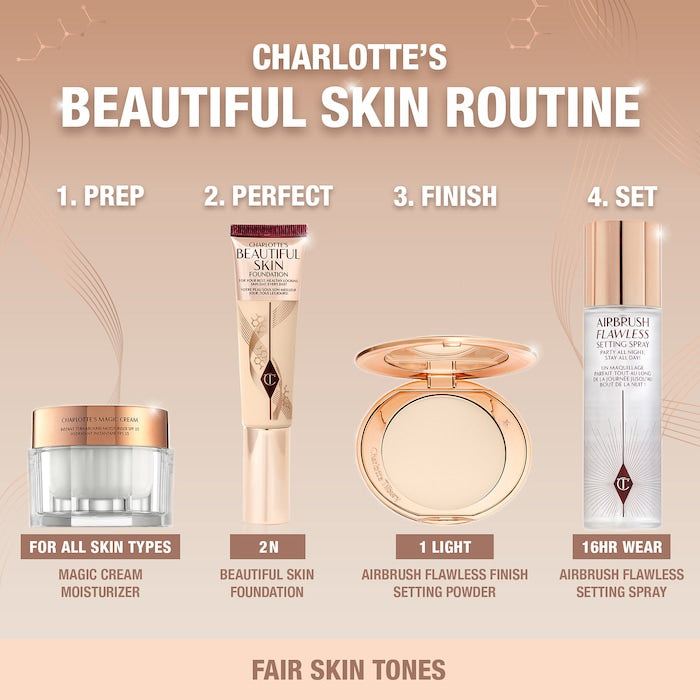 Charlotte Tilbury Beautiful Skin Medium Coverage Liquid Foundation