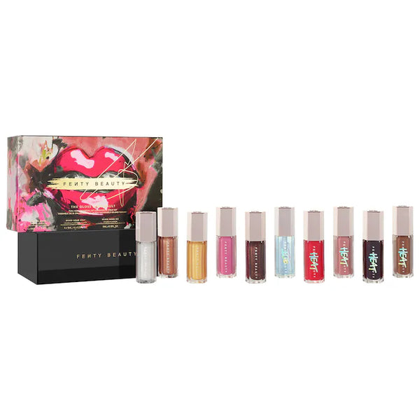 Fenty Beauty by Rihanna The Gloss Bomb Vault Full-Size Universal Lip Luminizer 10-Piece Set (SOLD SEPARATELY)