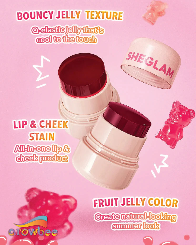 SHEGLAM Jelly-Licious Hydrating Lip & Blush Tint