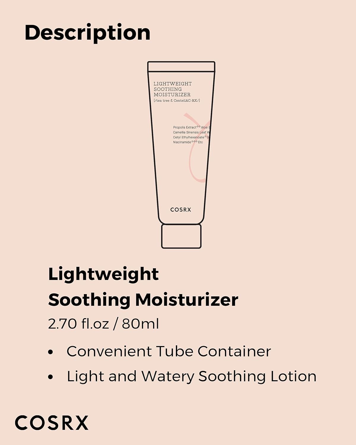 Cosrx Ac Collection Lightweight Soothing Moisturizer